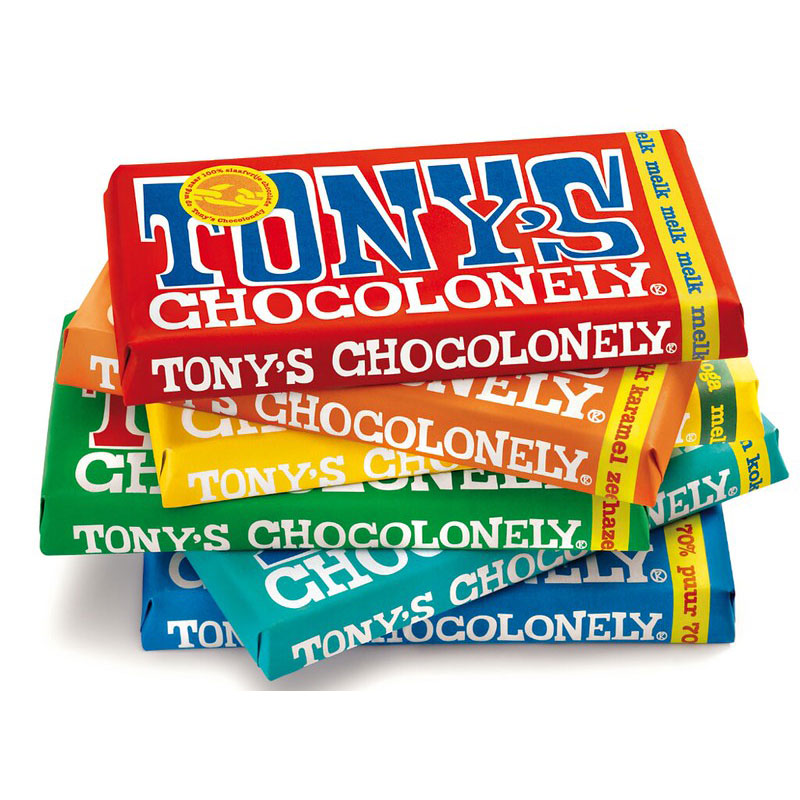 Tony's Chocolonely Osterriegel (180 Gr.) mit Samenpapierumschlag