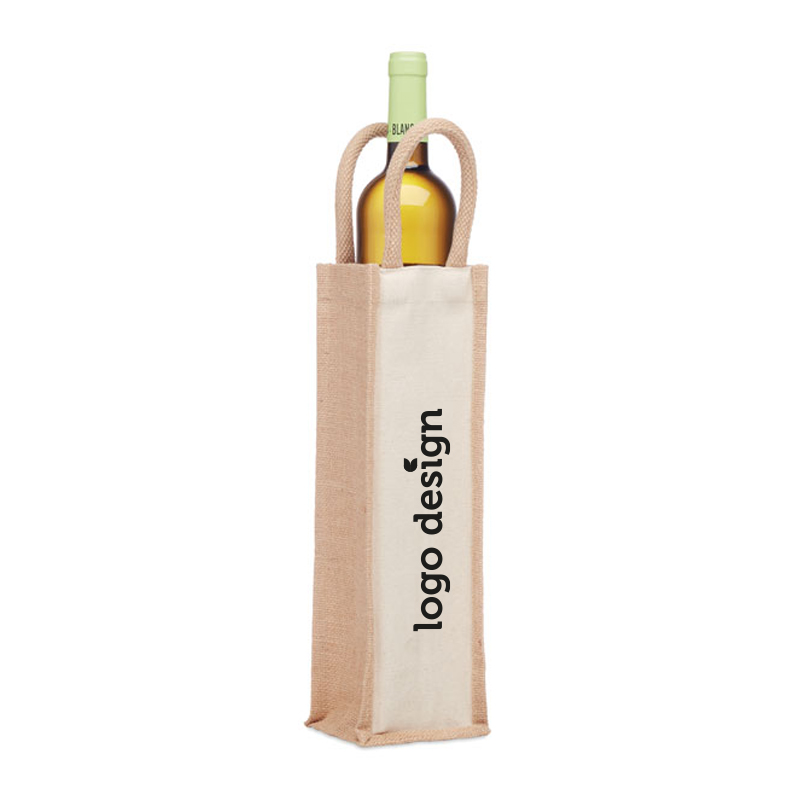 Wein-Geschenktasche aus Canvas