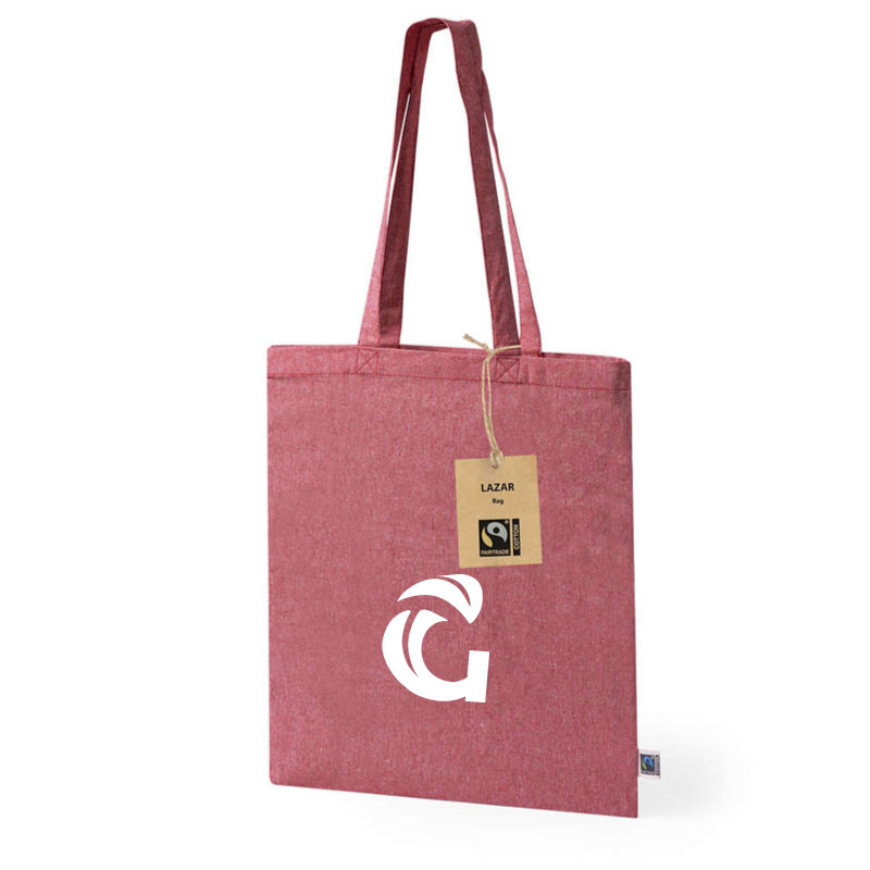 Fairtrade-Tasche recycelte Baumwolle