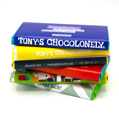 Tony's Chocolonely (180 Gr.) | Banderole mit eigenem Design - Bild 4