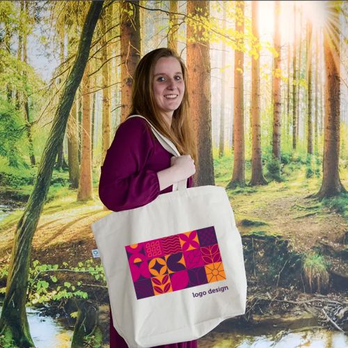 Big shopper ecru | Fairtrade - Bild 5