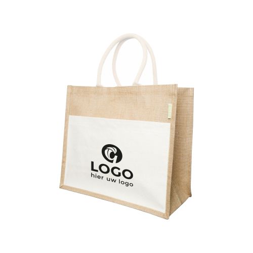 Shopper Tasche von Jute - Bild 1