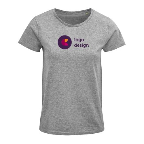 Baumwoll-T-Shirt | Damen - Bild 1