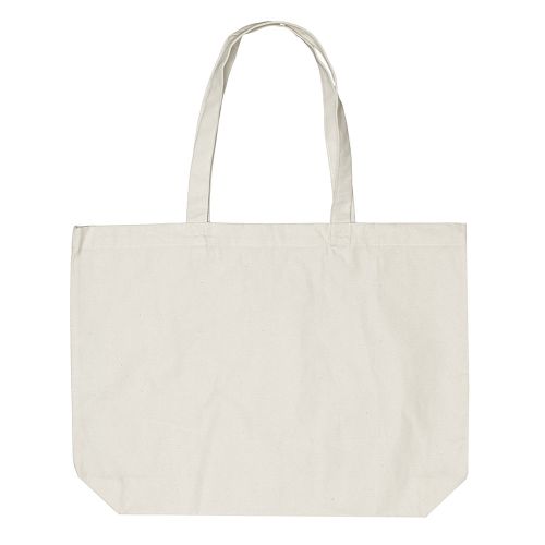 Breiter Canvas Shopper | Ecru - Bild 1