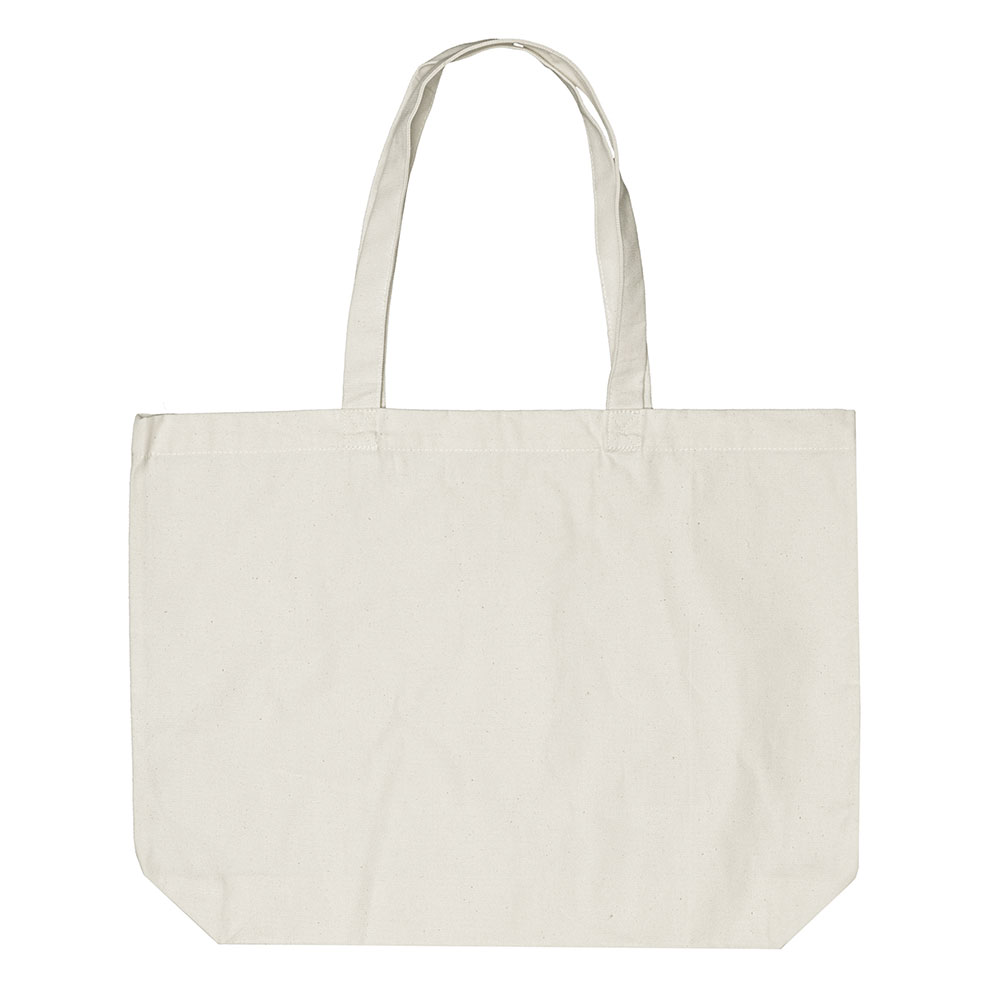 Breiter Canvas Shopper | Ecru